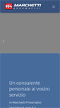 Mobile Screenshot of marchettipneumatici.com
